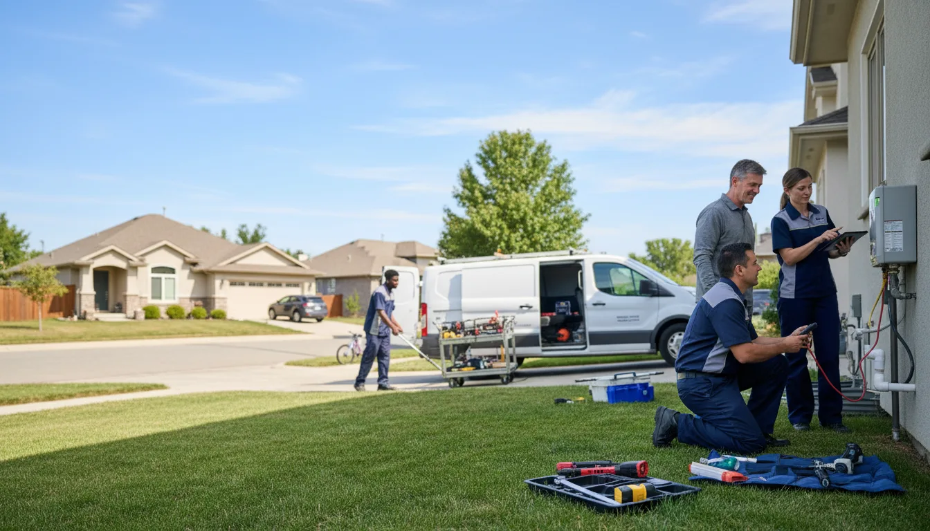 Tankless water heater service in Forsan, TX